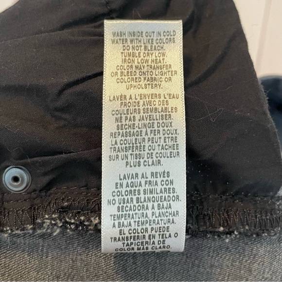 Frame Le High Flare Jeans Women’s 29 Black Gray Designer Money Denim Stretch - Picture 13 of 13